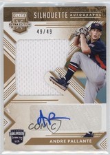 2018 Panini Elite Extra Edition Gold /49 Andre Pallante #UCSA-AP Auto 0yq9
