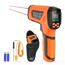 Infrared Thermometer Temperature Gun, -40  3632  , High Temp Orange -40  3632  