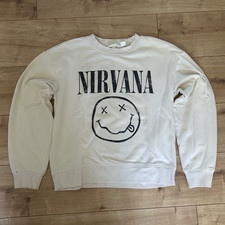 H&M|Unisex|Pullover|S|Beige|Baumwoll-Fleece|N...