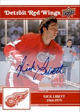 2025-26 Upper Deck Detroit Red Wings Centennial Autograph cards U-Pick From List
