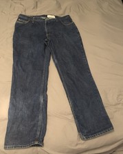 Carhartt FR Flame Resistant Blue Jeans 42x34Cat 2 NFPA 2112