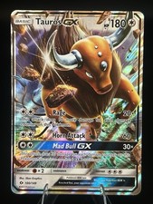Tauros GX - 100/149 - Pokemon Set Base Sole e Luna Carta Ultra Rara NM