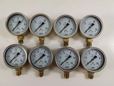 Manometer Suku EN 837-1  6, 10, 15 bar 8 Stck. Paket