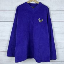 Vintage The Edge NFL Baltimore Ravens Fleece Football Sweatshirt Mens XL RARE