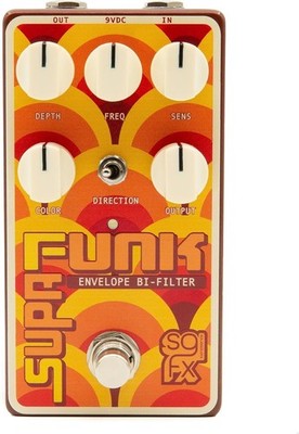 SolidGold FX SUPA FUNK ENVELOPE BI-FILTER guitar effects pedal