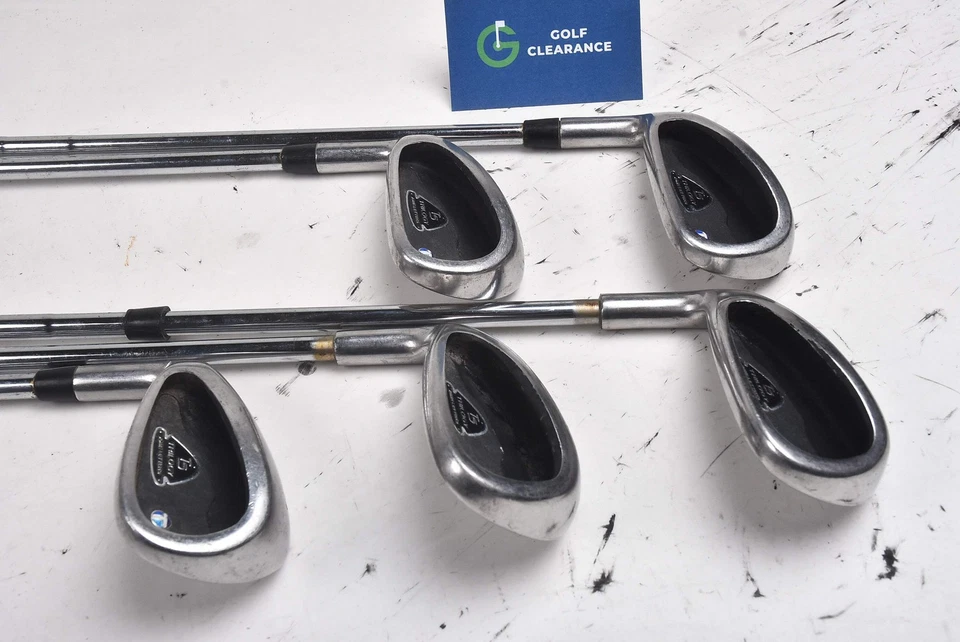 Left Hand John Letters T5 Irons / 6-PW+SW / Regular Flex Steel Shaft / No 8 Iron - Image 2 of 4
