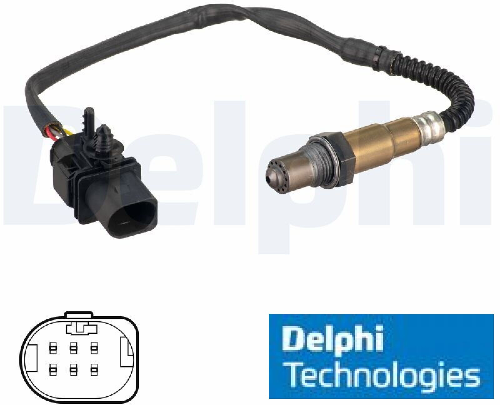 Delphi ES21115-12B1 Lambdasonde Lamdasonde für Volvo