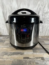 Elite Platinum Pressure Cooker 8 Quartz EPC-808 By Maxi-Matic