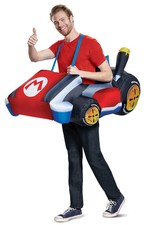Super Mario Brothers Mario Kart Inflatable Adult Costume