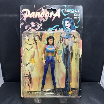 Pandora 7'' Action Figure 1997 Blue Costume NEW SEALED Bolt Entertainment(TB6-18)