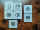1932 1938 1938S 1940 1964D-MS 90% SI Silver Quarter 1941 Dime 1950 6p Circulated