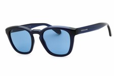 New Salvatore Ferragamo SF2040SE 432 Transparent Blue/Blue 50-21-145 Sunglasses
