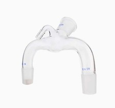 24# Binary Vacuum Receiving Tube Distillation Receivers Chemistry Lab Supply