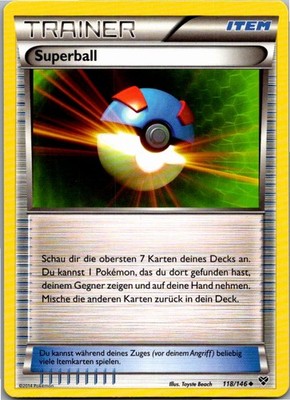 Pokemon Superball 118/146 Basisset Deutsch