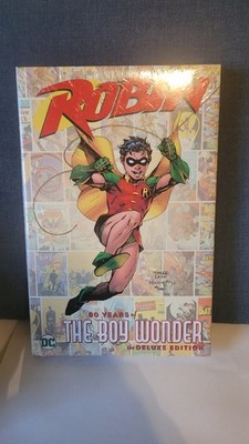 Robin: 80 Years of the Boy Wonder Hardcover with Dustjacket Deluxe Edition
