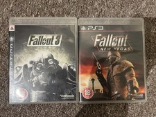 Fallout 3 and Fallout New Vegas PlayStation 3 PS3 Game Bundle with Manual