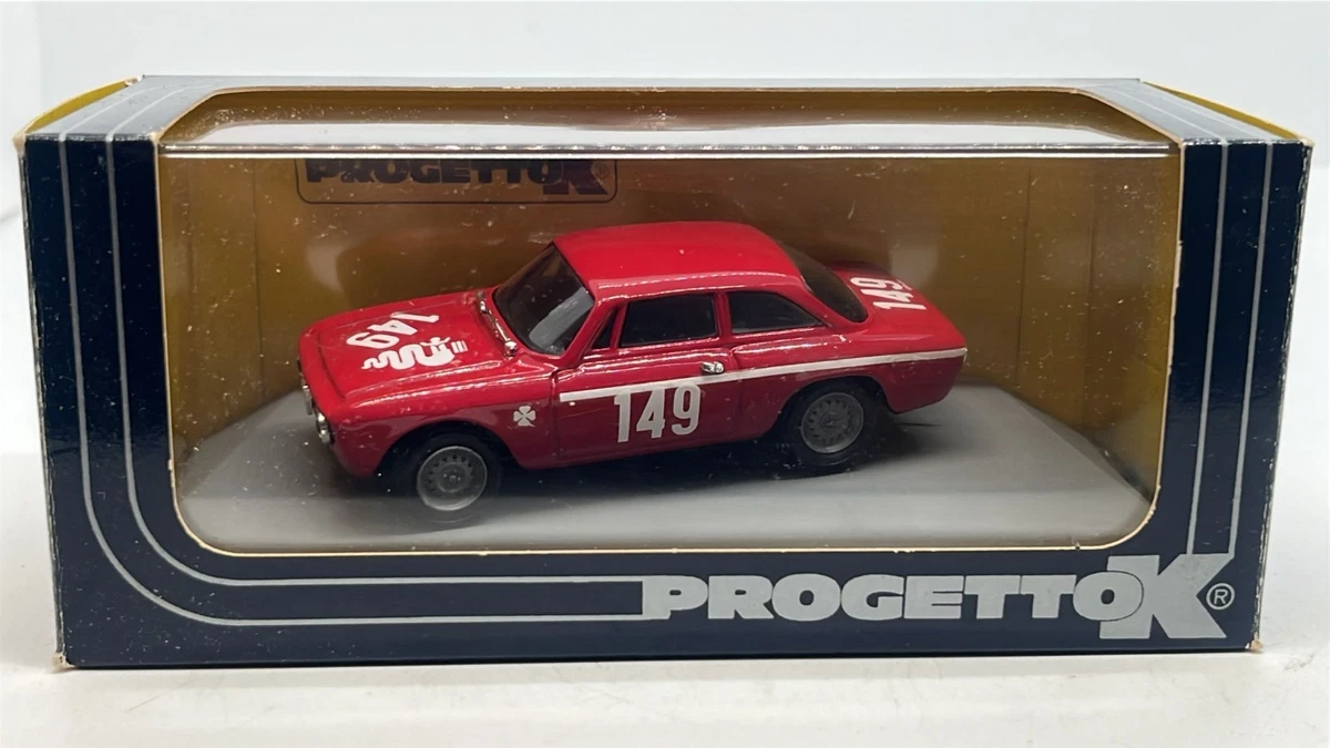 Miniature ProgettoK 1/43 Alfa Romeo Giulia GTA - Mugello 1967 #178 - PK 046B
