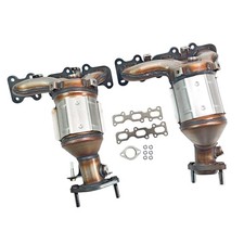 2x Catalytic Converter For 2013-2019 Ford Explorerflex Taurus 3.5l Rightleft