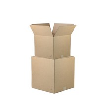 The Boxery 12"x10"x8" Brown/Kraft Corrugated Cardboard Shipping Boxes 100-Pac...