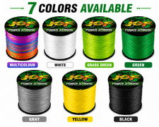 JOF 4 Strands Fishing Line 300/100M Braided PE Fishing Strong Fishing Line Multi