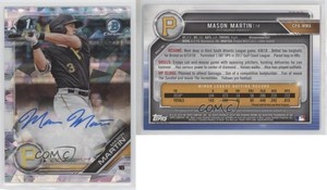 2019 Bowman Chrome Prospect Atomic Refractor /100 Mason Martin #CPA-MMA Auto