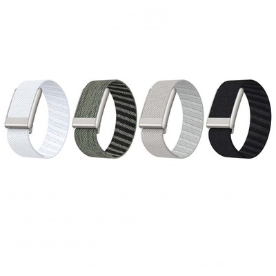 For Whoop 5.0 MG/5.0 Nylon Elastic Adjustable Loop Sports Strap Bracelet Band 