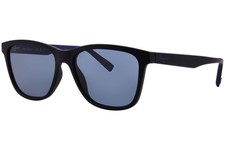 Salvatore Ferragamo SF998S 002 Sunglasses Men's Black/Blue Square Shape 57mm
