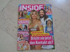 Tom BILL Kaulitz TOKIO HOTEL Heidi Klum oop exclusiv INSIDE cover magazine