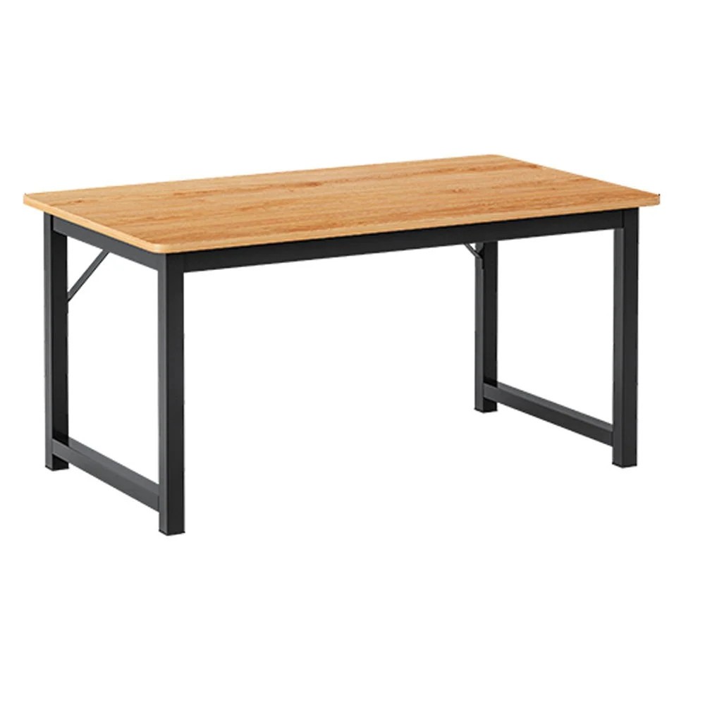 Oak 120cm Wooden Workstation Office Computer Desk Study Table Home — image 2