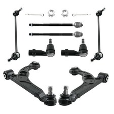 8x Front Lower Control Arms Sway Bar Tie Rods Fit For DODGE DART 2013 - 2016 All