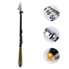 120 cm Carbon Multi Function Retractable Short Fishing Rod Sea Pole Lightweight