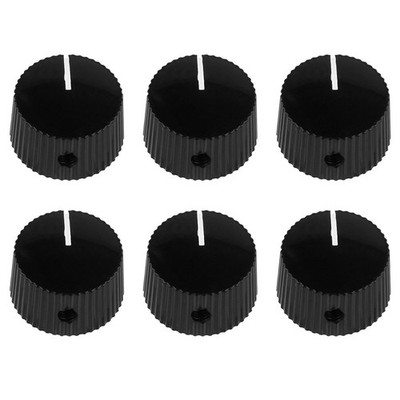 6Pcs Durable Electric Guitar Bass Tone Lautstärkeregler für Instrument