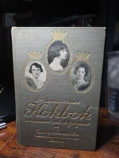 Prinsessornas Kokbok Volume 1 by Jenny Akerstrom 1929 Swedish Cookbook
