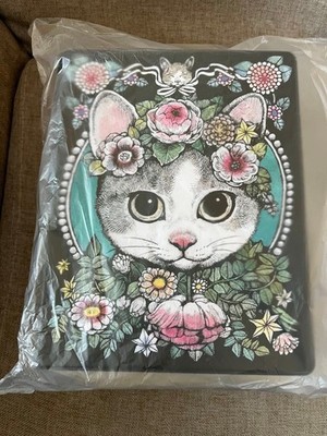 Yuko Higuchi x Holbein 2020 Collab Square Tin Box Cat Princess Bo