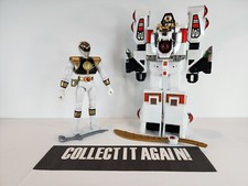 Power Rangers 1994 White Tigerzord  8 in White Ranger incomplete