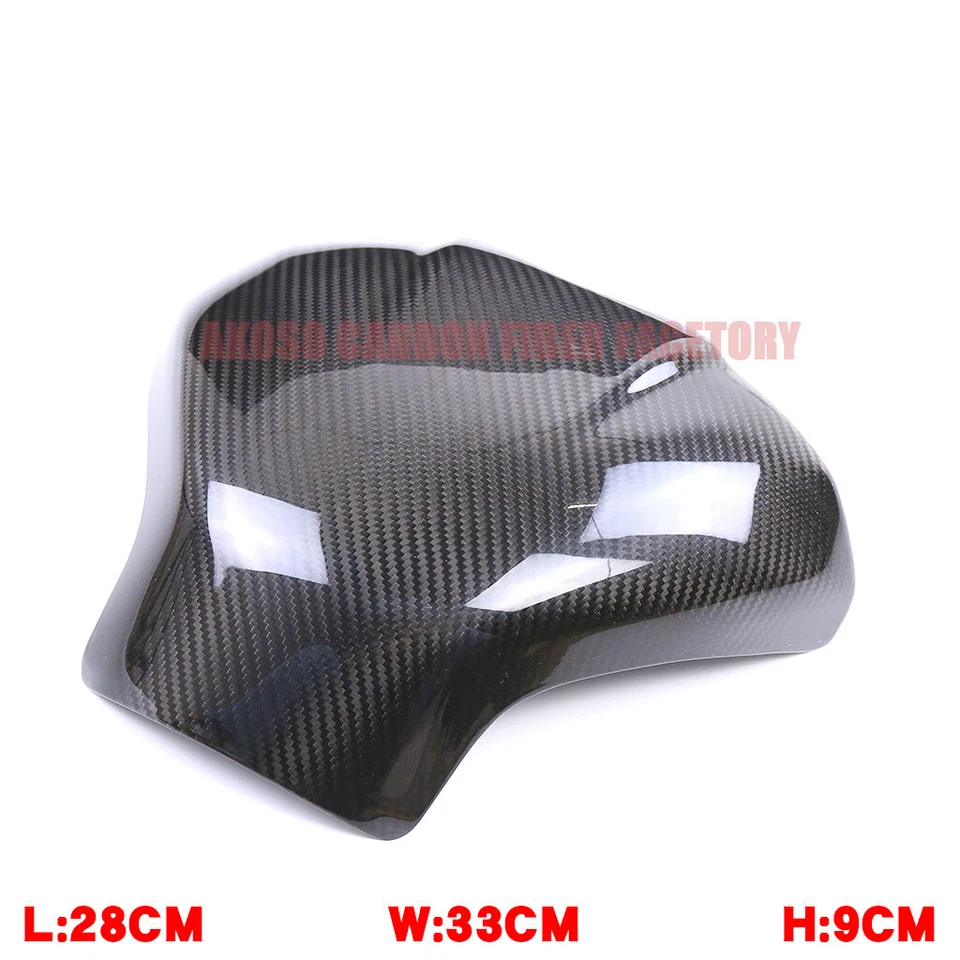Carbon Fiber For S1000RR 2019-2025 M1000RR S1000R Gas Tank Cover Cap Protector - Image 2 of 4