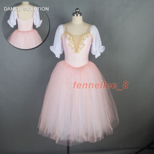 Women Ballet Dance Tutu Stage Show Costume Performance Dress Ballerina Dance