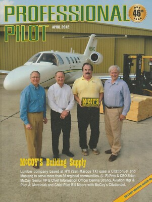 Professional Pilot (Apr 2012) Citation Jet, Irish Air Corps, Large Helos, EVS