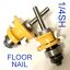 thumbnail 7  - 2 pc 1/4&#034; shank Wood 5/8&#034;-3/4&#034; Floor with Nail Slot Router Bit Set S