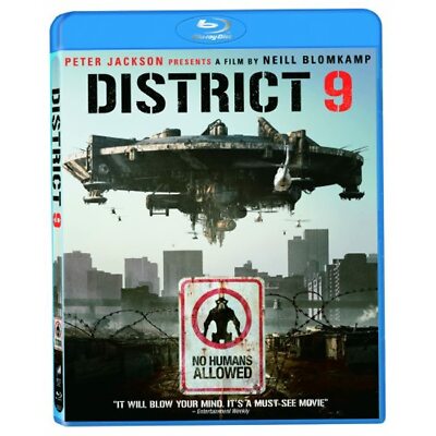 District 9 (Blu-ray, 2009) NEW