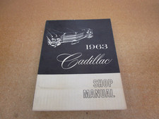 1963 Cadillac Eldorado Deville Fleetwood service shop wiring manual ORIGINAL