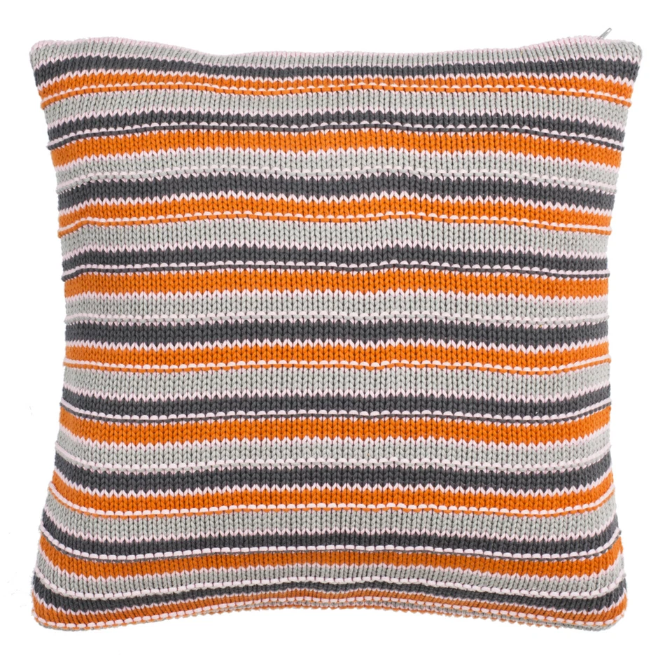 SAFAVIEH Candy Stripe Knit Pillow | Assorted | - Image 3 of 3