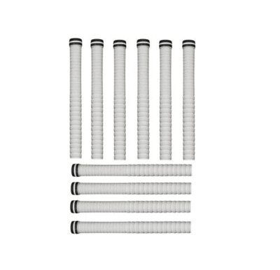 Cricketschläger Griff weißer Griff extra klebrig 10er Pack us