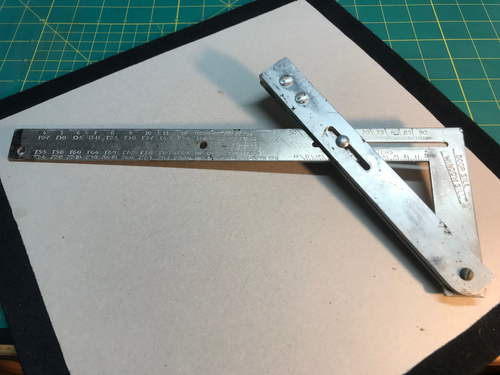 SQUANGLE by Master Mechanic Multi Use Rafter Angle Door / Window Sill Adj. TB