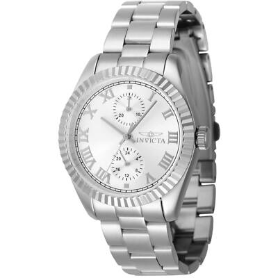 Invicta Women's Watch Specialty Silver Tone Dial Stainless Steel Bracelet 47435