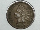 1892 Indian Cent in extra fine