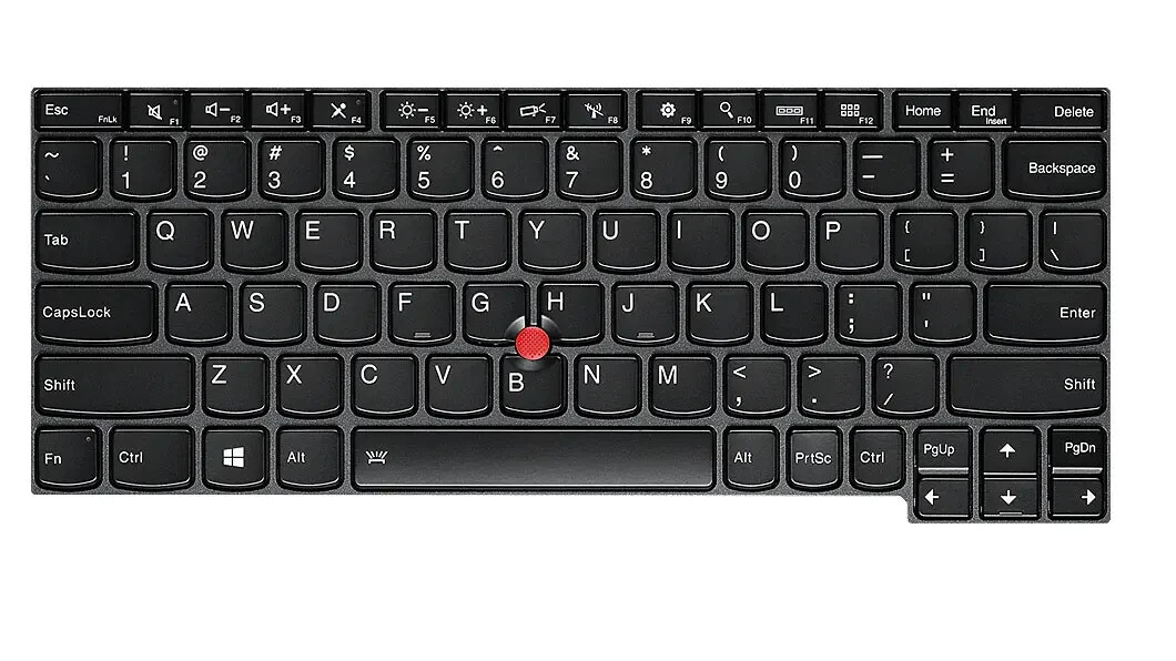 German Keyboard Assembly (Black with Pointstick) - Lenovo Thinkpad X240