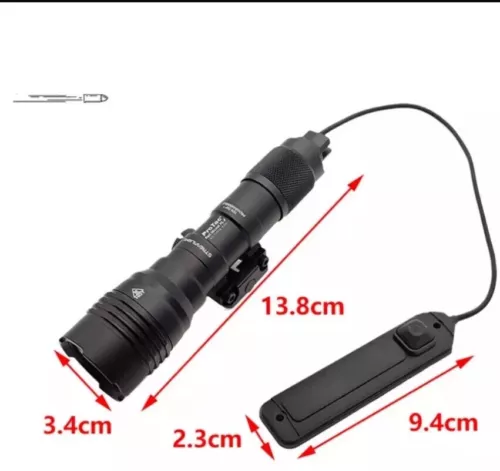 88066 ProTac Montaje en Riel HL-X 1000 Lúmenes Multi-Combustible Arma Luz A29 Linterna - Imagen 5 de 13