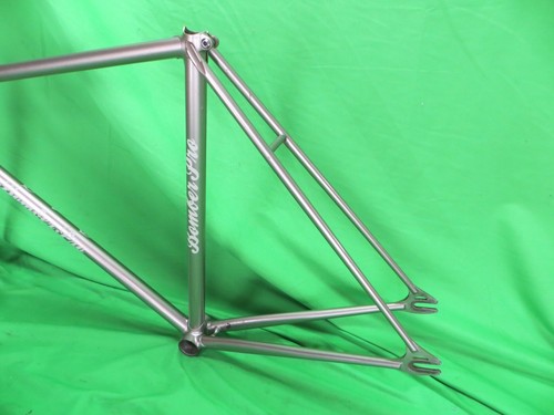 Bomber Pro NJS Keirin Frame Set Ingranaggio Fisso Singola Velocità Pista Spedizione Gratuita 52cm - Foto 8 di 18