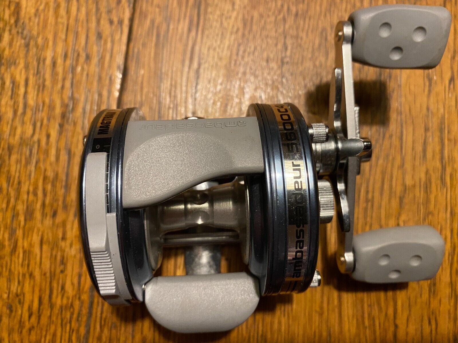 ABU Garcia Ambassadeur 5600C4 Casting Reel, RH. Blue, Sweden